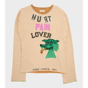 ERL Reversible Hurt Lover L/S T-shirt Beige L