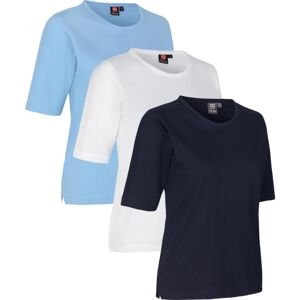 Pro Wear 0315 T-Shirt   ½ Ærmet   Dame-Lys Blå-4xl