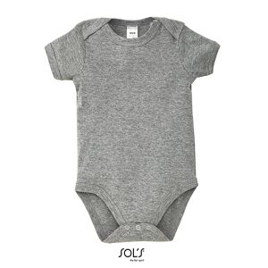 Sol´s L118 6-12 Monate Melange Grey
