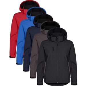 Clique 200917 Classic Softshell Hoody Lady / Hættetrøje Sort S