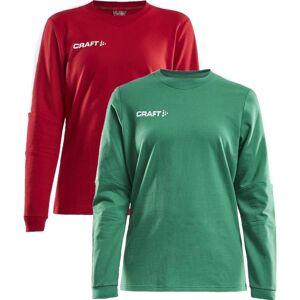 Craft 1907948 Progress Gk Sweatshirt W Kvinde / Sweatshirt / Sportstrøje / Trøje Team Green-White L