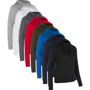 Id 0637 Core Hoodie  Dame-Rød-2xl