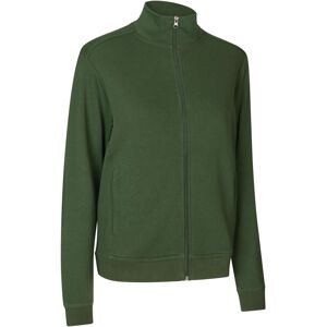 Pro Wear 0383 Care Cardigan   Ubørstet   Dame-Flaskegrøn-L