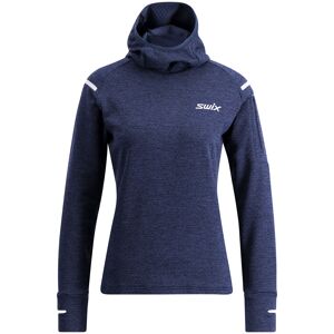 Swix Women's Pace Midlayer Hooded Dark Navy XS, Dark navy