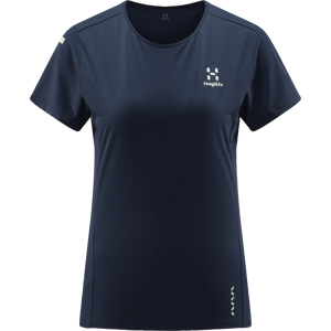 Haglöfs Women's L.I.M Tech Tee Tarn Blue S, Tarn Blue