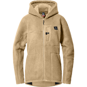 Haglöfs Women's Malung Pile Hood Sand S, Sand