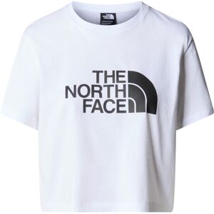 The North Face W S/S Cropped Easy Tee TNF White S, Tnf White