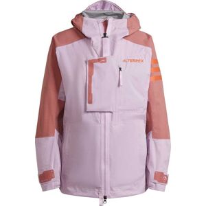 Adidas Women's Terrex Xploric RAIN.RDY Mountain Jacket Blilil/Wonred XS, Blilil/Wonred