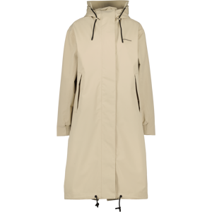 Didriksons Women's Alice Parka Long 2 Clay Beige 34, Clay Beige