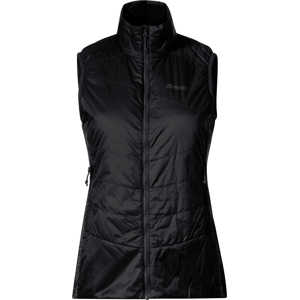 Bergans Women's Rabot Insulated Hybrid Vest Black/Solid Charcoal M, Black/Solid Charcoal
