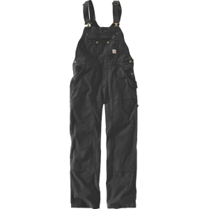 Carhartt Women's Crawford Bib Overall Black M, Black