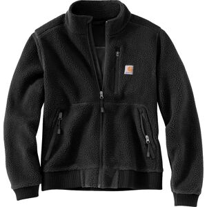 Carhartt Women's Fleece Jacket Black L, BLACK