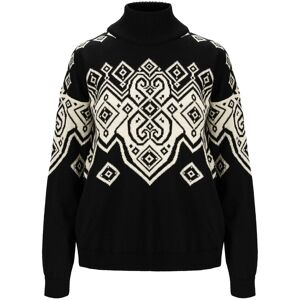 Dale of Norway Falun Heron Women's Sweater BLACK OFF WHITE XS, Black/Offwhite