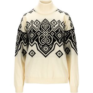 Dale of Norway Falun Heron Women's Sweater OFF WHITE BLACK L, Offwhite/Black