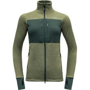 Devold Women's Egga Grid Merino Jacket LICHEN/WOODS XS, Lichen/Woods