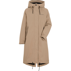 Didriksons Women's Alicia Parka Long 2 Beige 40, Beige