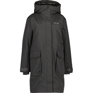 Didriksons Women's Ilsa Parka Black 34, Black