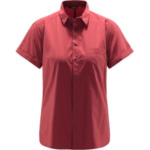 Haglöfs Idun Lite SS Shirt Women Brick Red XS, Brick Red