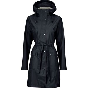 Ilse Jacobsen Women's Belted Raincoat Black 42, Black