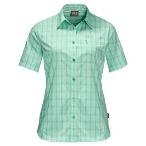 Jack Wolfskin Women's Centaura Shirt Pacific Green Checks XS, pacific green checks