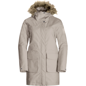 Jack Wolfskin Women's Winterfrost Insulated Parka Dusty Grey S, Dusty Grey