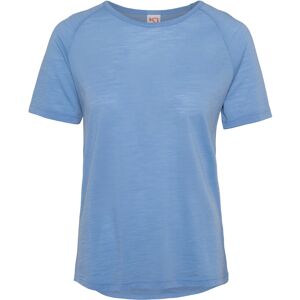 Kari Traa Women's Sanne Wool Tee Pastel Light Blue S, Pastel Light Blue