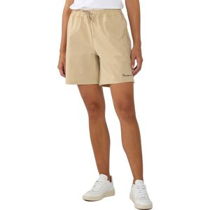 Knowledge Cotton Apparel Women's Stretch Ribstop Elastic Waist Shorts Safari XS, Safari