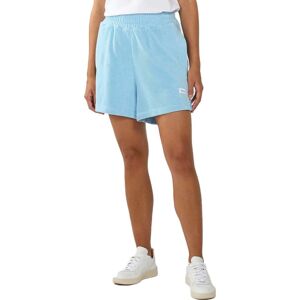 Knowledge Cotton Apparel Women's Terry Elastic Waist Shorts  Airy Blue S, Airy Blue