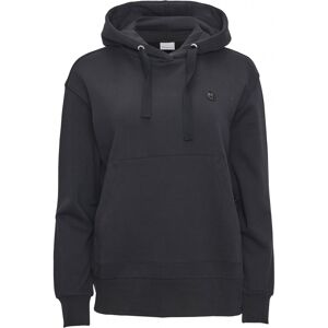 Knowledge Cotton Apparel Women's Daphne Basic Badge Hoodie Black Jet XS, Black Jet