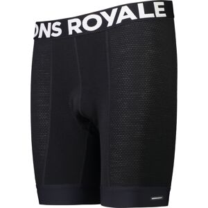 Mons Royale Women's Epic Merino Shift Bike Shorts Liner Black XS, Black