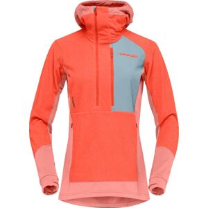 Norrøna Women's Lofoten Thermal Pro Hood Orange Alert/Peach Amber S, Orange Alert/Peach Amber