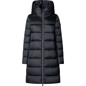 Save the Duck Women's Animal Free Hooded Puffer Jacket Lysa Black M/L, Black