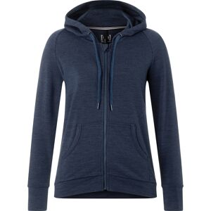 super.natural Women's Essential Zip Hoodie Blue Iris Melange XS, Blue Iris Melange