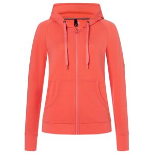 super.natural Women's Essential Zip Hoodie Living Coral XS, Living Coral