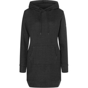 super.natural Women's Knit Long Hoodie Jet Black XS, Jet Black