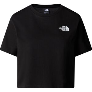 The North Face Women's Cropped Simple Dome T-Shirt TNF Black S, Tnf Black