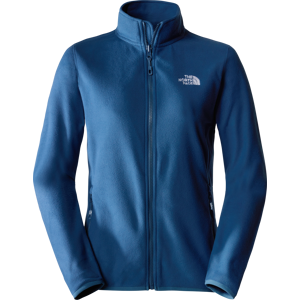 The North Face Women's 100 Glacier Full-Zip Fleece Shady Blue M, SHADY BLUE