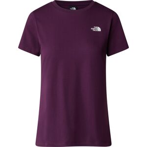 The North Face Women's Simple Dome T-Shirt Black Currant Purple S, Black Currant Purple
