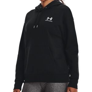 Under Armour Women's Essential Fleece Hoodie Black S, Black