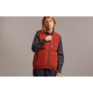 Varg Women's ön Wool Vest Retro Orange L, Retro Orange