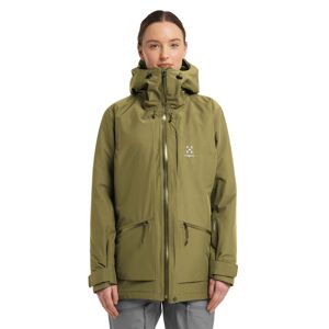 Haglöfs Lumi Insulated Parka Women Olive Green M female