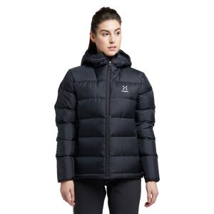 Haglöfs Bield Down Hood Women True Black XS female