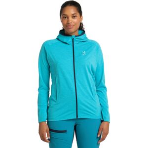 Haglöfs Mirre Mid Hood Women Maui Blue XXL female