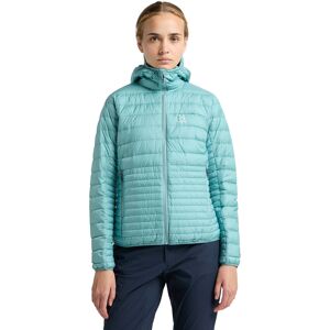 Haglöfs Micro Nordic Down Hood Women Frost Blue XS female