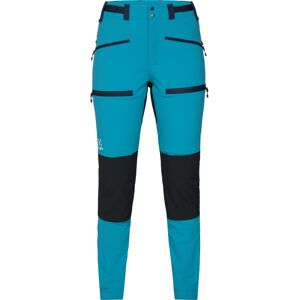 Haglöfs Rugged Slim Pant Women Maui Blue/True Black 34 female