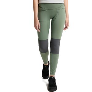 Haglöfs Luna Tights Women Olive green/Magnetite XS female