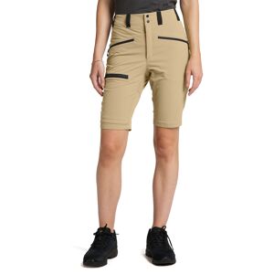 Haglöfs Mid Slim Shorts Women Sand/Magnetite 40 female