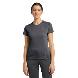 Haglöfs L.I.M Tech Tee Women Magnetite XS female