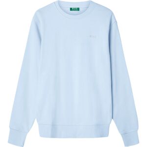 H2o Happy Organic Sweatshirt Unisex Hættetrøjer & Sweatshirts Blå M