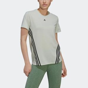 Adidas Trainicons 3stripes Tshirt Damer Tøj Hvid Xs